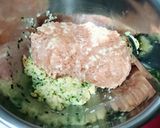 子供も大好き♡簡単月見つくね作り方3写真