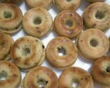 チョコとオレンジピールの焼きドーナツ作り方7写真