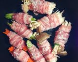 *余り野菜でもう一品！野菜の肉巻き*作り方3写真