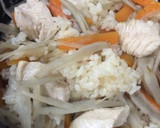 簡単☆炊き込み御飯☆具材は後入れ！作り方8写真