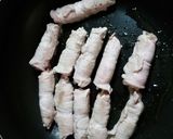 生姜の甘辛肉巻き作り方4写真