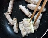 生姜の甘辛肉巻き作り方5写真