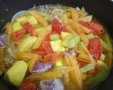 そうめんかぼちゃで野菜たっぷりカレー作り方9写真