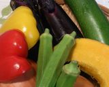 ♪夏野菜をタップリ★あと乗せカレー♪作り方1写真