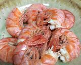 海老と白ワインのプチ贅沢蒸し煮作り方4写真