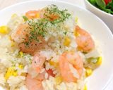 エビとコーンの激ウマピラフ作り方6写真