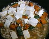 カボチャと豆腐の塩麻婆♪作り方3写真