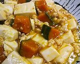 カボチャと豆腐の塩麻婆♪作り方4写真