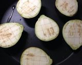 簡単！丸ナス米ナス☆味噌チーズオーブン焼作り方3写真
