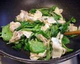 ウェイパーで作る空芯菜と豚玉の炒め物♪作り方3写真