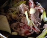 豚ネギラー油と雑穀米のバーモントカレー！作り方2写真