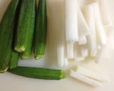 レンジで簡単！オクラと大根のカレーマリネ作り方1写真