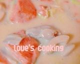 サーモンとチキンとキャベツのクリーム煮作り方8写真