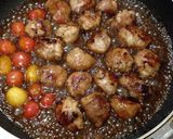 °•*:肉巻きトマトの照り焼き:*•°作り方11写真