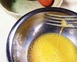フォークで時短！卵・コーヒーのかき混ぜ作り方1写真
