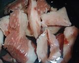 美容!健康!吉野家風牛すじ丼作り方1写真