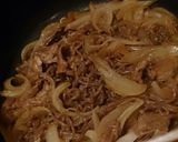 美容!健康!吉野家風牛すじ丼作り方5写真