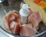 節約ごちそう♪鶏むね肉のミートローフ作り方2写真