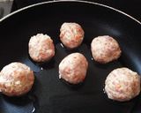 ヘルシー肉団子作り方2写真