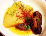 炊飯器で☆ほったらかしでトロトロ牛肉大根作り方3写真