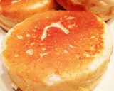 卵無しdeふわふわ分厚い♫ホットケーキ作り方6写真