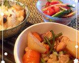 簡単♬鶏肉と大根の煮物作り方3写真