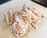 鶏レンコンのモチモチ炊き込みご飯作り方2写真