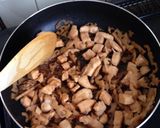 鶏レンコンのモチモチ炊き込みご飯作り方5写真