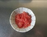 ジューシー。グレープフルーツの豚肉ロール作り方1写真