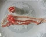 ジューシー。グレープフルーツの豚肉ロール作り方2写真