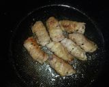 ジューシー。グレープフルーツの豚肉ロール作り方6写真