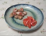 ジューシー。グレープフルーツの豚肉ロール作り方7写真