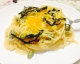ひたし豆と明太子のクリーム行方不明パスタ作り方1写真
