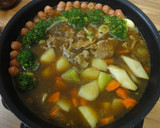 ✿ソーセー人あらわる!!!和風カレー鍋✿作り方4写真