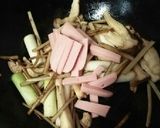 低学年向けキムチごぼうキノコ作り方6写真