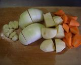 にんにく香る、サッパリ鶏じゃが作り方1写真