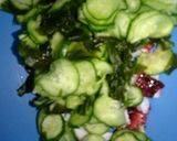 ちょっぴり甘めの酢の物(*^^*)作り方2写真