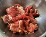 *しょうが焼きのレタス添え*作り方1写真