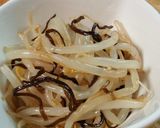 レンジでパプリカの塩昆布和え☆弁当作り方3写真