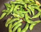 枝豆のペペロンチーノ炒め作り方2写真
