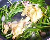 シャキふわ＊うちのニラ玉炒め作り方9写真