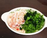 カニカマと野沢菜のご飯作り方1写真