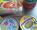 畑と海のトマトソーススパゲティ作り方1写真