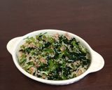 カニカマと野沢菜のご飯作り方2写真