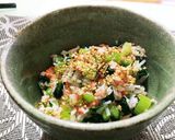 カニカマと野沢菜のご飯作り方3写真