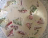 簡単‼︎冷製パスタ〜濃厚カルボナーラ〜作り方4写真