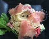 簡単‼︎冷製パスタ〜濃厚カルボナーラ〜作り方6写真