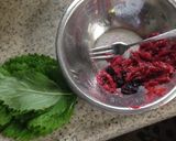 鶏ササミの梅肉大葉巻き作り方3写真