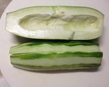 ハグラウリのベーコン炒め♪作り方1写真
