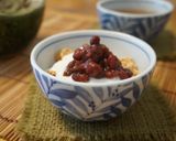 玄米フレークとヨーグルトの小豆添え作り方1写真